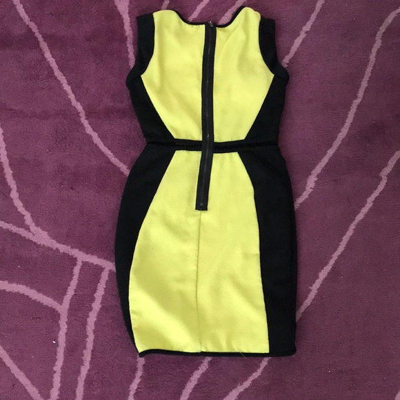 Multi-Color Body Con Mustard Seed Dress - Size M - Picture 3 of 8